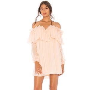 NBD Louisville off shoulder dress